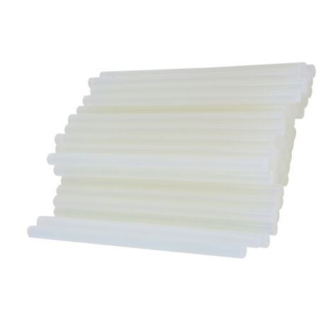 50 Bâtons de Colle EVA Extra-Forts, Transparents 11x220mm pour Projets DIY - Compatibles avec Pistolets à Colle 60W