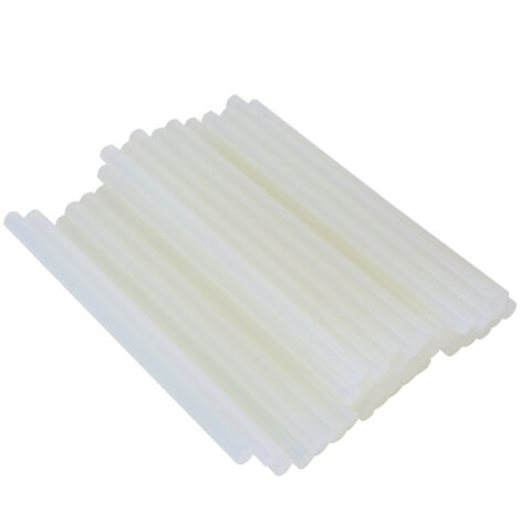 50 Bâtons de Colle EVA Haute Viscosité, Transparents 11x220mm, pour Pistolets à Colle 60W - Idéal DIY et Loisirs Créatifs