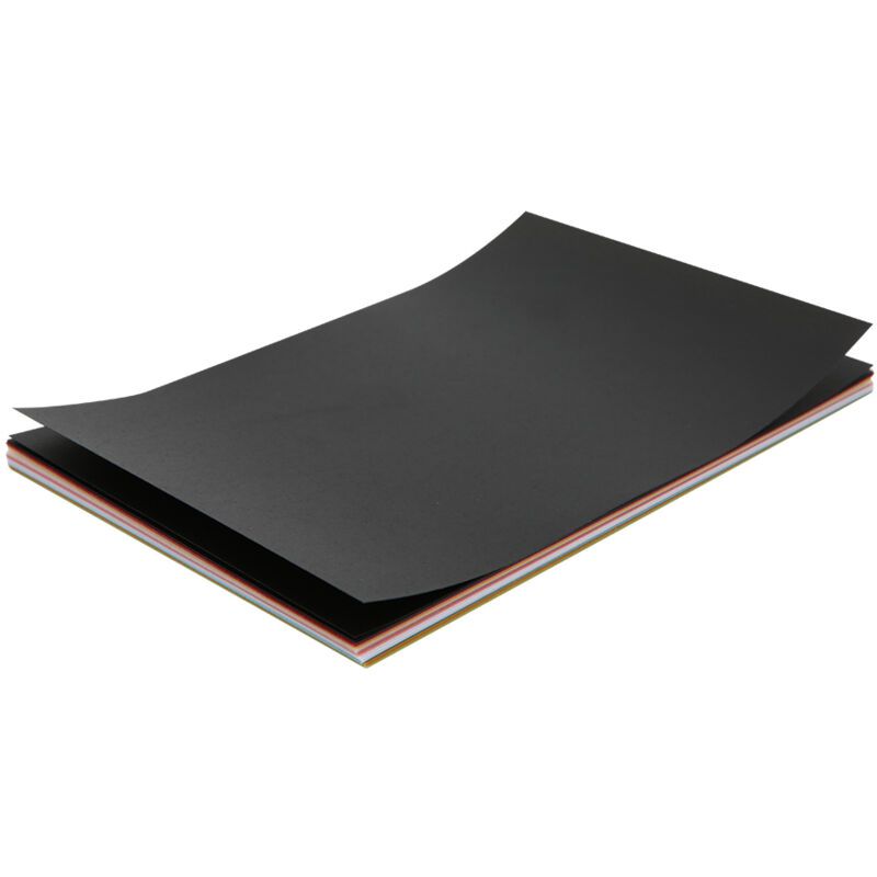 Image of 50 Blatt farbiges Pergamentpapier (15 x 10 cm) für Bastelarbeiten und Verpackungen