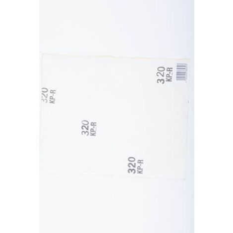 50 Blatt Schleifpapier versch. Körnung 280x230 cm - 320-KP-R. Papier