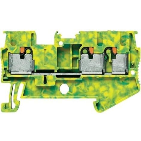 50 Blocs de jonction pour conducteur de protection - PT 2,5-TWIN-PE - Lot de 50 unités 3209565