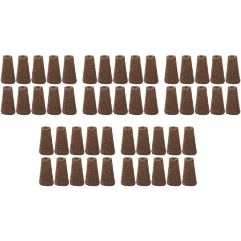 50 Blocs de Tourbe pour Semis, Culture Hydroponique et Germination sans Terreau - Idéal Jardinage