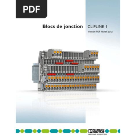 50 Bornier de Terre , Bloc de Jonction 1,5mm² PHOENIX CONTACT MZB 1,5-NS35-PE