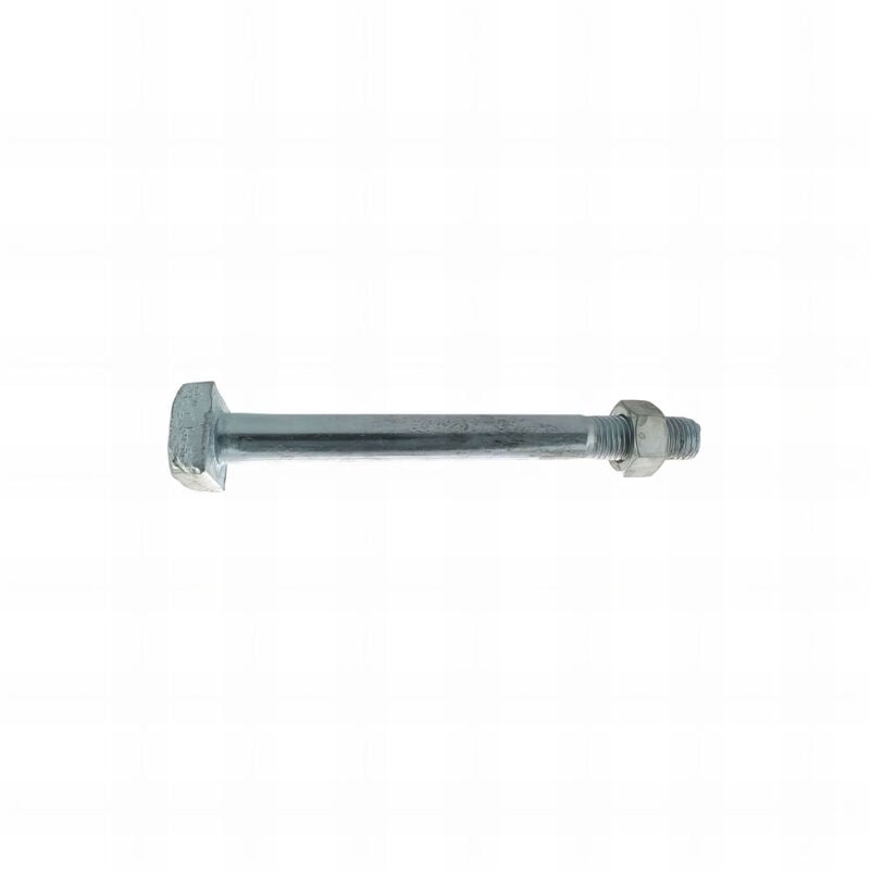 50 Boulons Charpente tête carrée z, - Ecrous diamètre 14 mm - Longueur 140 mm