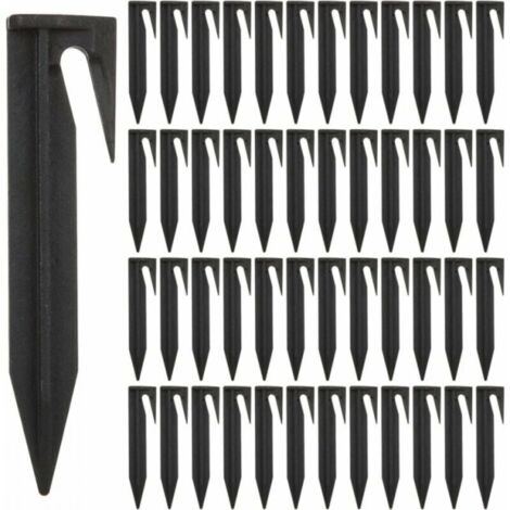 50 broches de fixation pour câble périphérique, broche métallique pour tondeuses à gazon robotisées, accessoires pour tondeuses à gazon robotisées, crochets pour tondeuses à gazon robotisées