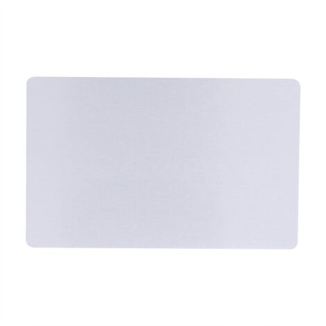 50 Cartes de Visite Métalliques Laser Gravé Impressionnantes (Argent) - Lot de 50