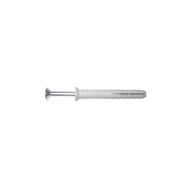 50 chevilles à frapper tête fraisée - diamètre 8 mm - Longueur 80 mm
