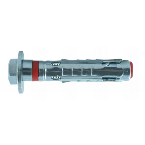 50 chevilles métalliques STAM D. 12 x M8 x Lt. 75 mm pour fixation lourdes sur matériaux creux - Zingué - SY70634 - Alsafix
