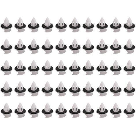 50 clips de panneau de porte avec joint torique pour E34 E36 E38 E39 E46 X5--