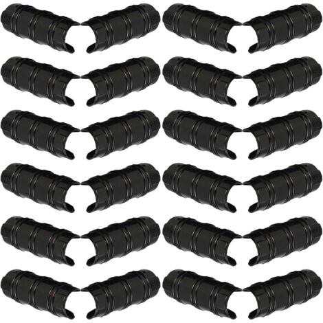 50 clips en alliage PC de 20 mm pour la fixation de films et de tuyaux, pour structures de fixation de jardin, accessoires résistants à la corrosion