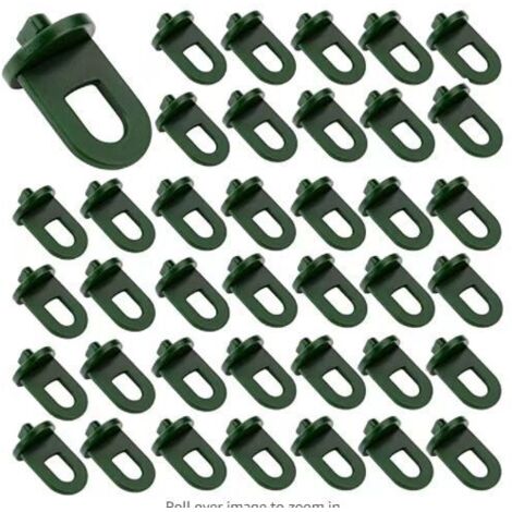 50 clips pour serre – supports pour plantes, suspensions pour serre, parfaitement adaptés
