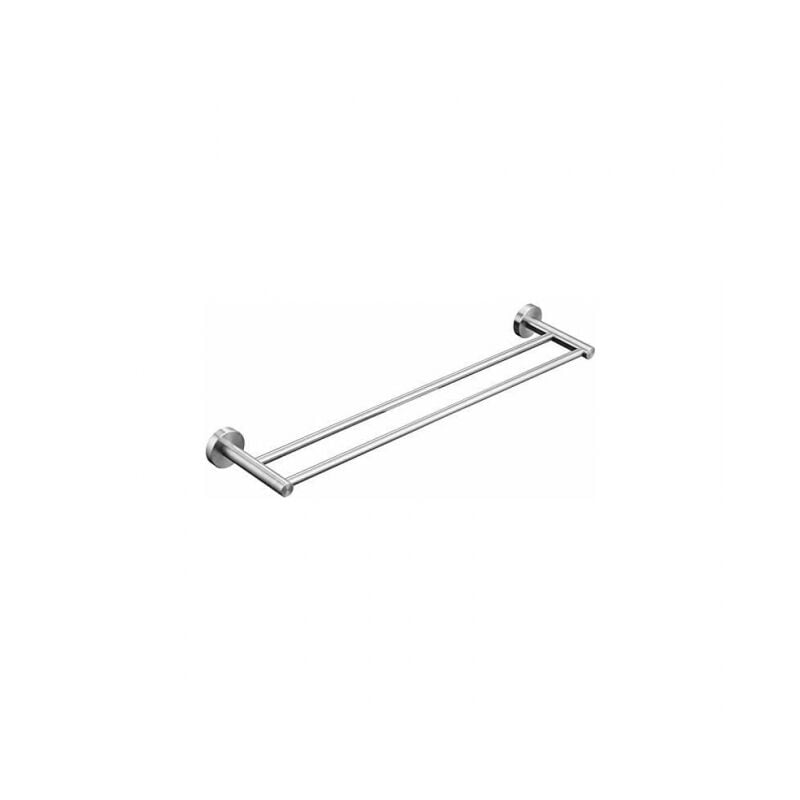 Cyslmuk - 50 Cm Barres porte-serviettes double Support Mural sus 304 En Acier Inoxydable Brossé,50 cm porte serviette de bain