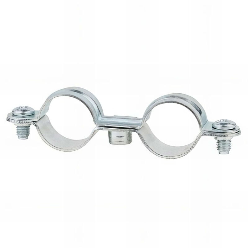 Index - 50 Colliers double M7 zingués d. 22 - 24 mm