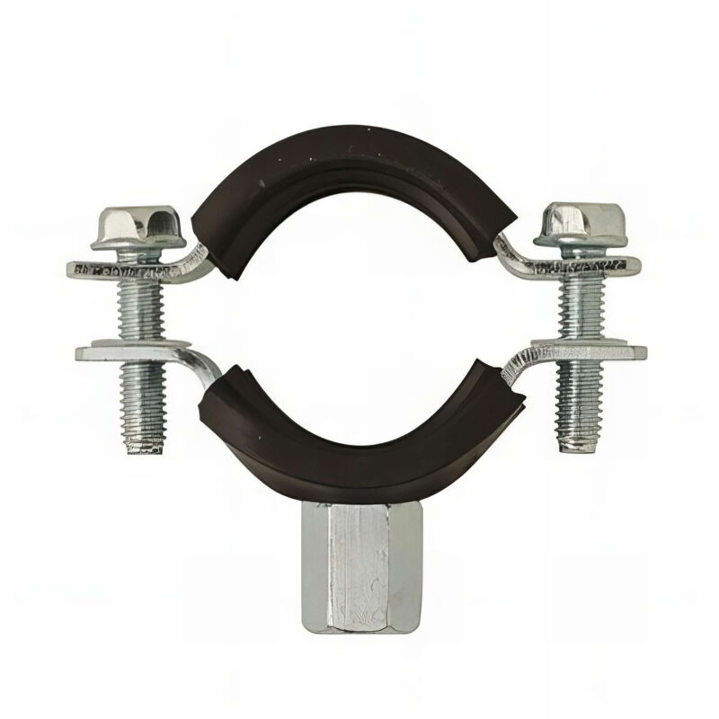 25 colliers lourd MARKS116, double embase Acier Zingué, Isophonique - M8 - M10 - d. 102 x 114 mm