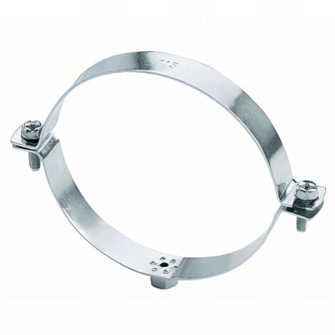 50 colliers métalliques lourds renforcés M8 ouvert D. 47 - 51 mm - ABRA048 - Index