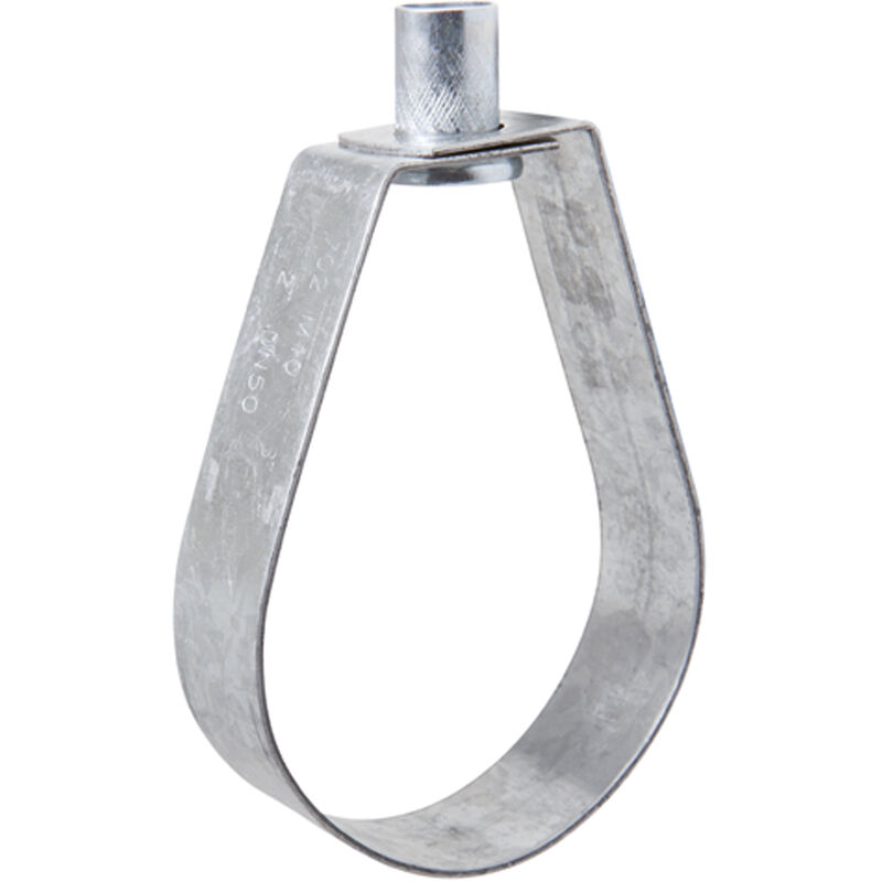 Collier poire avec douille à suspendre - Zingué 90 (M10) - Boite de 25