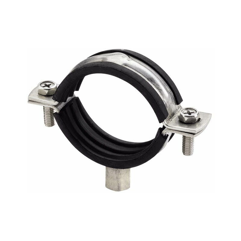 Collier renforcé isophonique M8 + M10 - Inox A2 35 (M8+M10) - Boite de 50