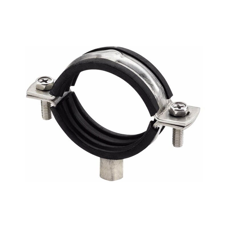 Collier renforcé isophonique M8 + M10 - Inox A2 40 (M8+M10) - Boite de 25