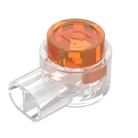 50 conexiones de telecomunicaciones impermeables 2 enchufes, cable UY Botón naranja