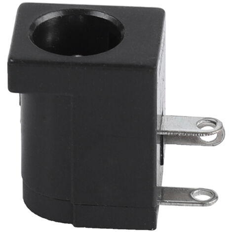 50 Connecteurs DC Jack 5.5x2.1mm pour Alimentation Électronique et Montage