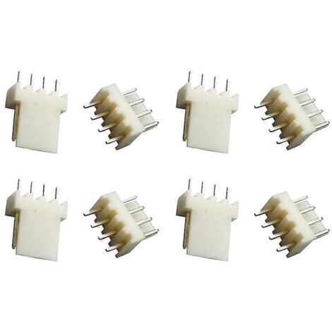 50 connecteurs KF2510, broche mâle 2,54 mm, connecteur de ventilateur 4 broches --