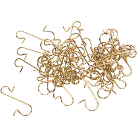 50 Crochets en S Multicolores pour Suspension - Lot de 50 pour Bricolage et Décoration - Idéal pour Projets Créatifs et Organisateur
