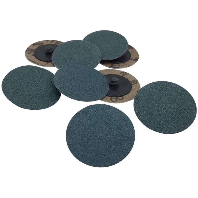 50 disques abrasifs Gr40 ø50mm zirconium à vis rapide (Spécial carrosserie) - co 1203 Clas Equipements