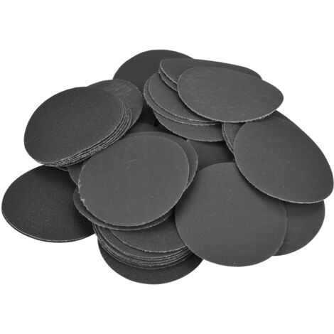 50 disques de ponçage auto-agrippants de 50 mm, papier abrasif (grain 400)