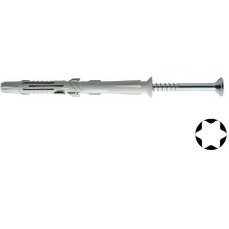 50 Elematic T88V fischer chevilles 8x120 mm fixations prolongA es vis TORX