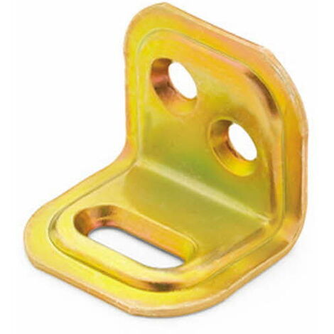 50 équerres bichromatées, réglables, à encastrer 39 x 28 x 22 mm - SCER392822 - Index