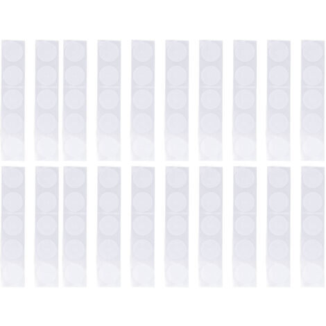50 Étiquettes NFC RFID 13.56MHz Réinscriptibles 504 Octets, Diamètre 25mm (1 Pouce), Autocollants Haute Fréquence IC UID