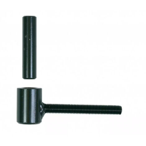 50 Gonds de volet Standard D. 10 x 130 mm - Clav. D. 14 x 60 mm - Simple volet - Zingué jaune