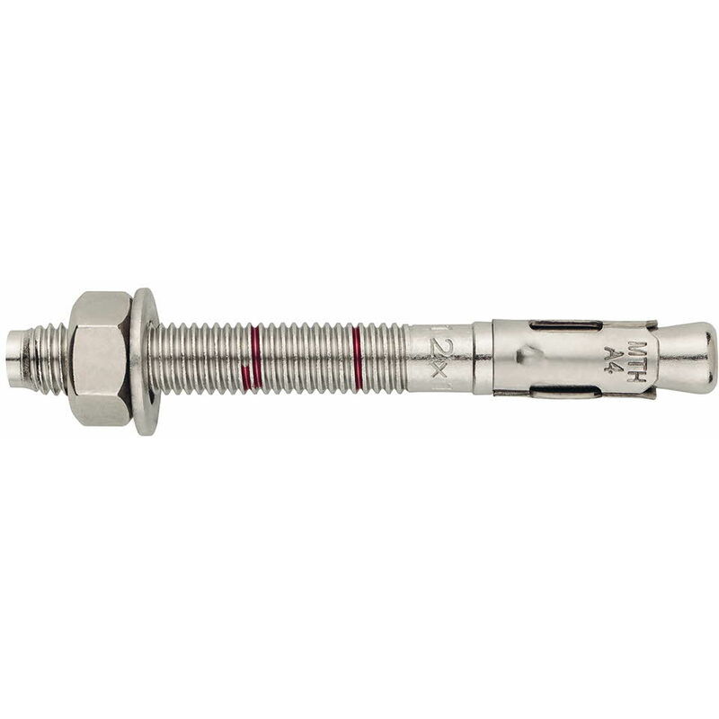 Index - Goujon d'ancrage mâle charges lourdes pour béton non fissuré - Tige Inox A4 - Bague Inox A4 - Homologué ate Option 7 M10 x 150 Ø10 - Boite de