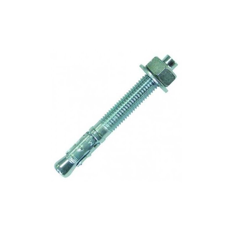 50 Goujons d'Ancrage r xpt 12x180 Diam. 12mm x l. 180mm Acier Zingué