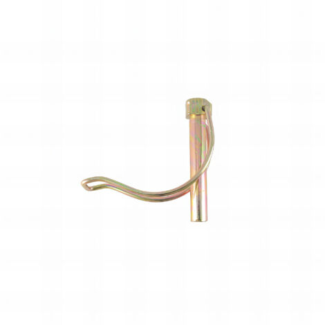 50 goupilles clips 1/2 lune bichromatées (jaune/or) D6 X 45 mm
