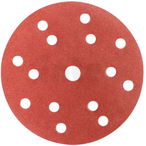 50 hojas de lijar adhesivas 150 mm, P120, M+M, multi-hole (626678000)