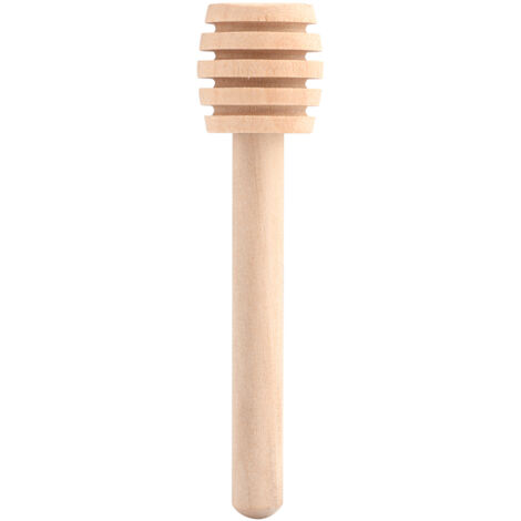 50 Holzstäbchen für Honig und Marmelade, Rührstab und Messbecher (16 cm) für die Küche