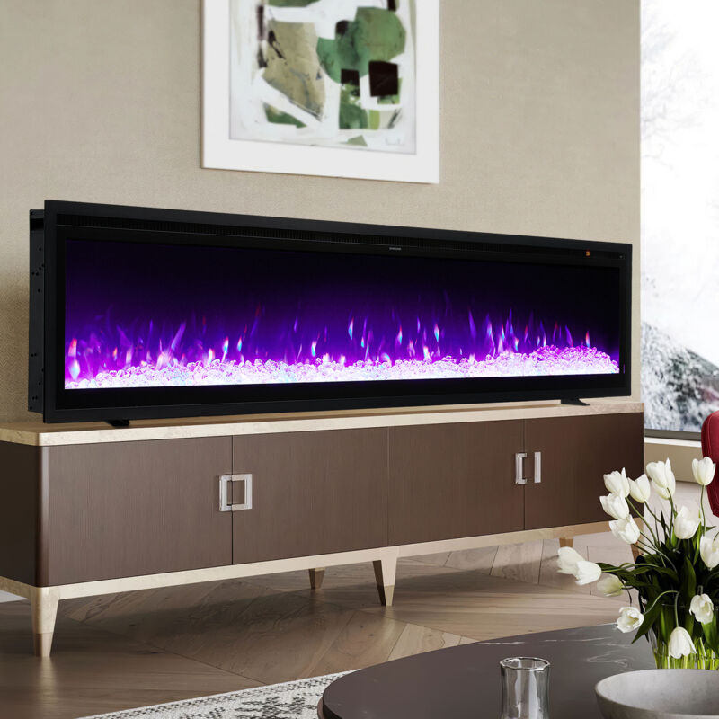 Image of Livingandhome - 50 Inch Electrical Fireplace&hellip;