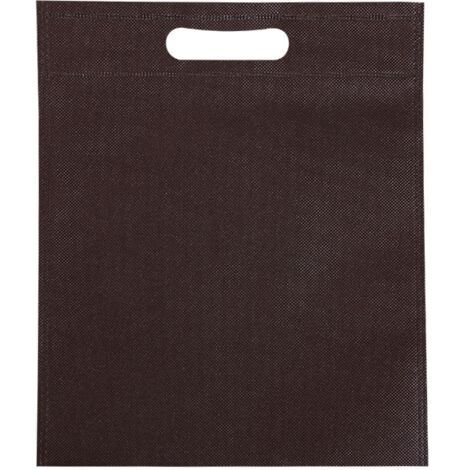 50 Jet-Cut-Vliesbeutel, umweltfreundlich, ohne Henkel, 25 x 35 cm – Braune Kleiderverpackung, umweltbewusste Verpackung