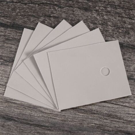 50 láminas aislantes de silicona para transistores TO-247 de 26 mm x 20 mm