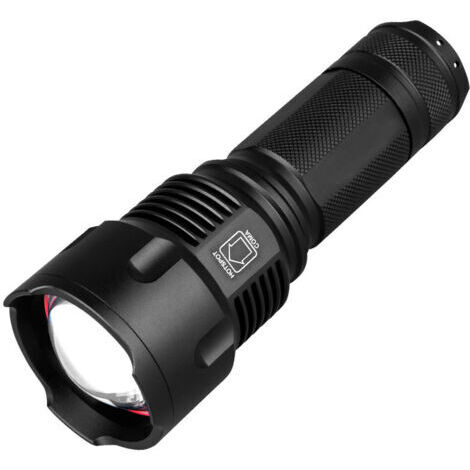 50 lampe de poche forte lumière lampe de poche rechargeable longue portée maison zoom extérieur projecteur pêche lumière