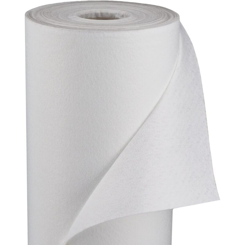 50 m² voile de protection hivernale en non-tissé, toile d'hivernage, protection contre le gel 150 g, 1 m de large