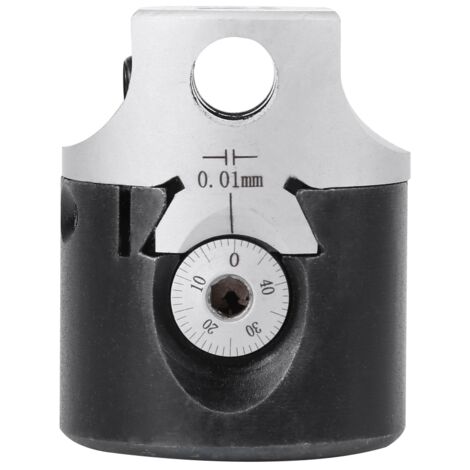 50-mm-F1-Bohrkopf (2 Zoll) mit 12-mm-Bohrstange für Drehbank, Fräsständer, MT2-, MT3- und R8-Aufnahmen