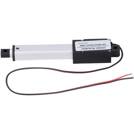 50 mm Hub, 12 V DC, geräuscharmer Linearmotor mit integriertem Endschalter für Automobil- und Industrieanwendungen, 150 N