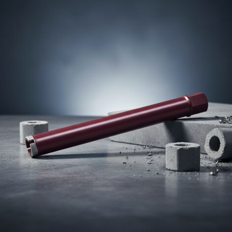 Corona Diamantata Per Calcestruzzo - Ø 127 Mm, Lunghezza 180 Mm - Attacco Esagonale - Per Foratura A Secco - Foto 4