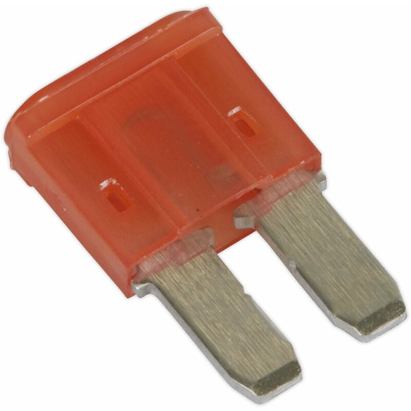 50 pack 10A Automotive Micro 2 Blade Fuse Pack - 2 Prong Vehicle Circuit Fuses