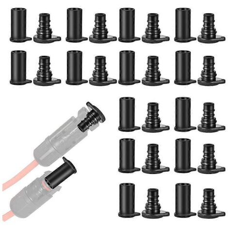 50 paires de capuchons pour connecteurs de panneaux solaires, capuchons anti-poussière pour connecteurs solaires