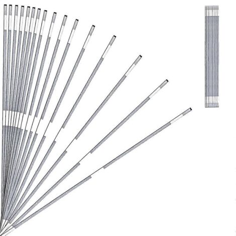 50 PCS 1.5mm Hot Melt Adhesive Strips, Used for Binding Photo Albums-As Shown-