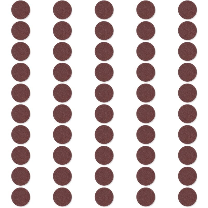 Image of 50 pcs 2 zoll/50mm 80 Grit Roll Lock Schleifen Disc Schleif Pads