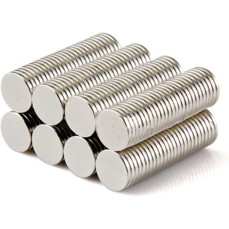 50 Pcs 8.3mm Solid Neodymium Magnet N25 Circular Discs Super Magnets
